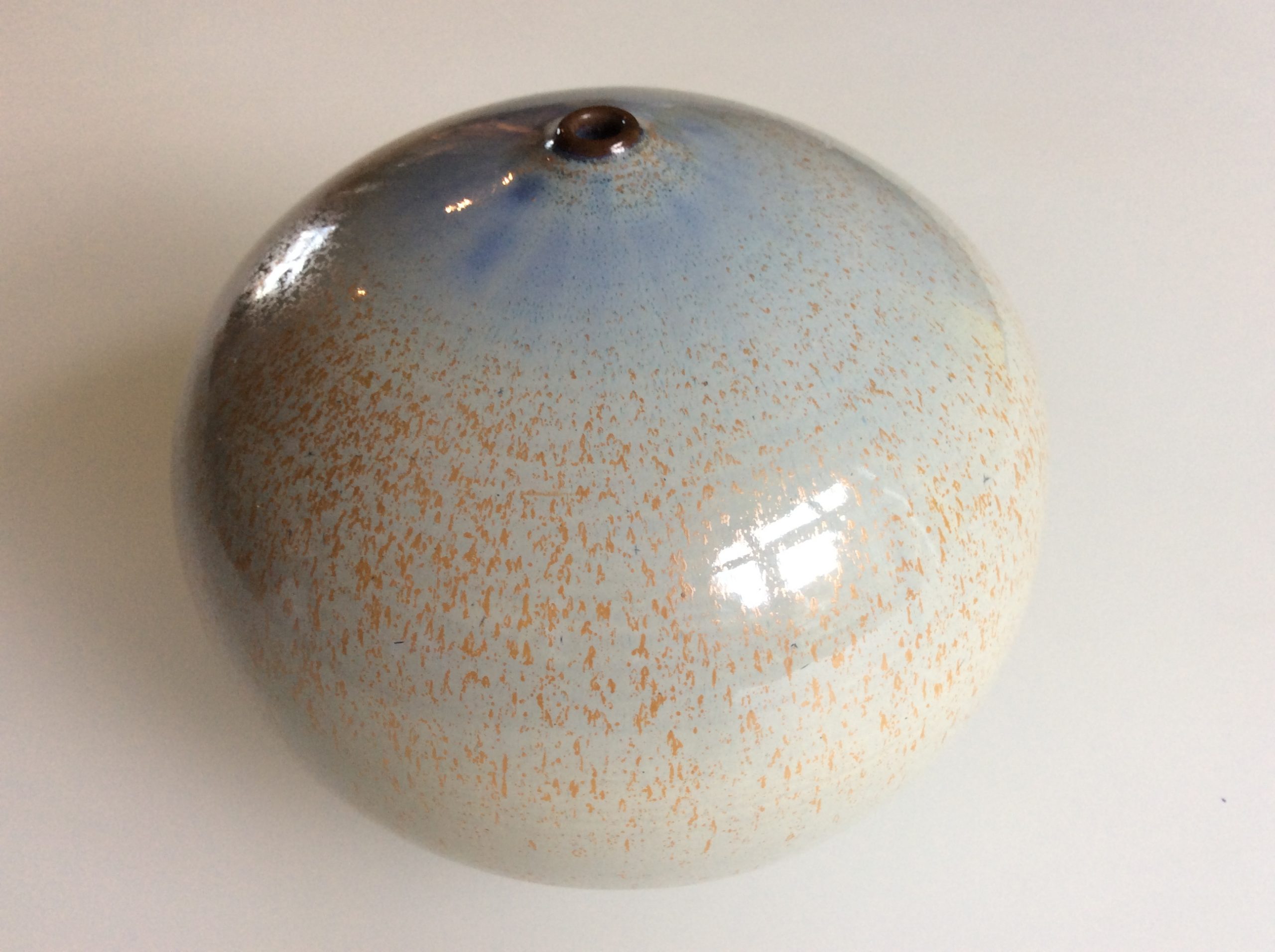 Antonio Lampecco - Vase Soliflore - Céramique émaillée - Boule - 1976 – Image 3