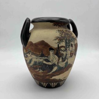 A vendre Ciboure vase à anses en grès Diego de Garcia